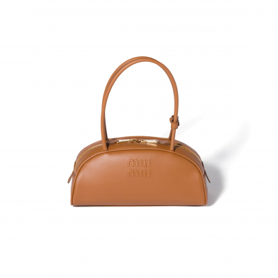 MIU MIU BEAU LEATHER BAG 5BB193 (30*13.5*13cm)